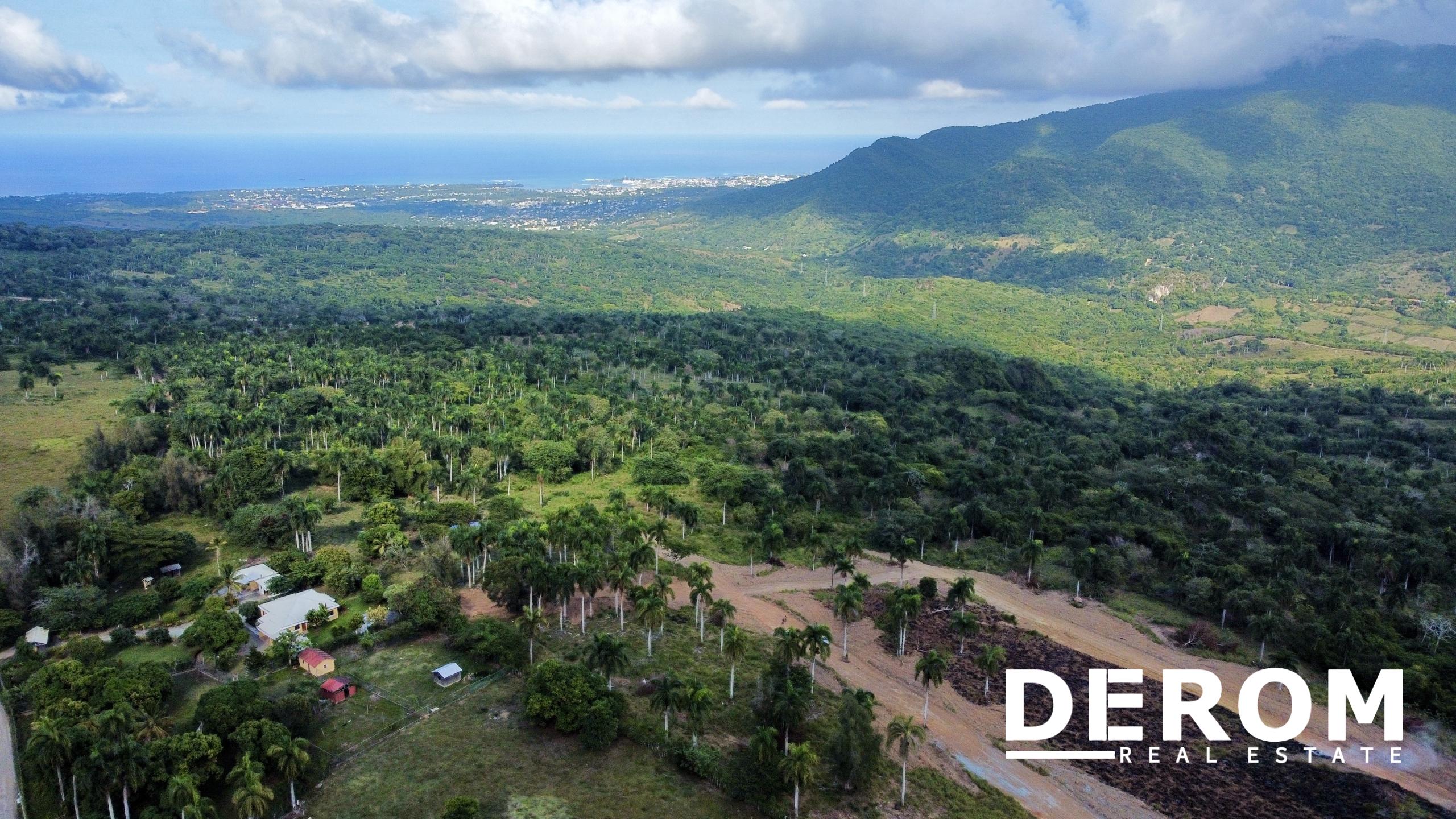 Solares en El Cupey, Puerto Plata: lotes para inversión y construcción de viviendas, rodeados de naturaleza y con acceso a infraestructura básica.