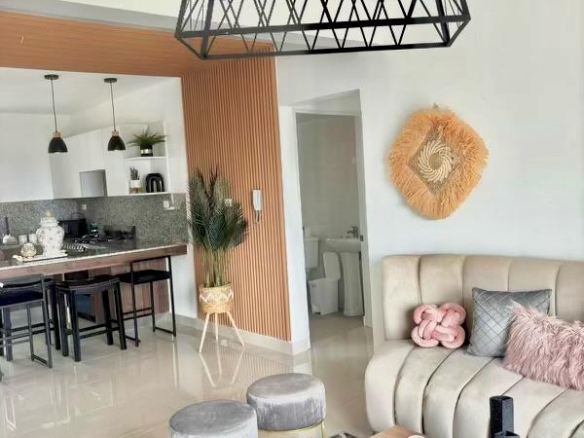 Apartamento amueblado en alquiler en Cañaveral, Puerto Plata