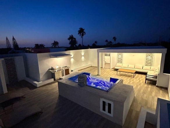 Casa en renta en Puerto Plata con piscina y terrazas