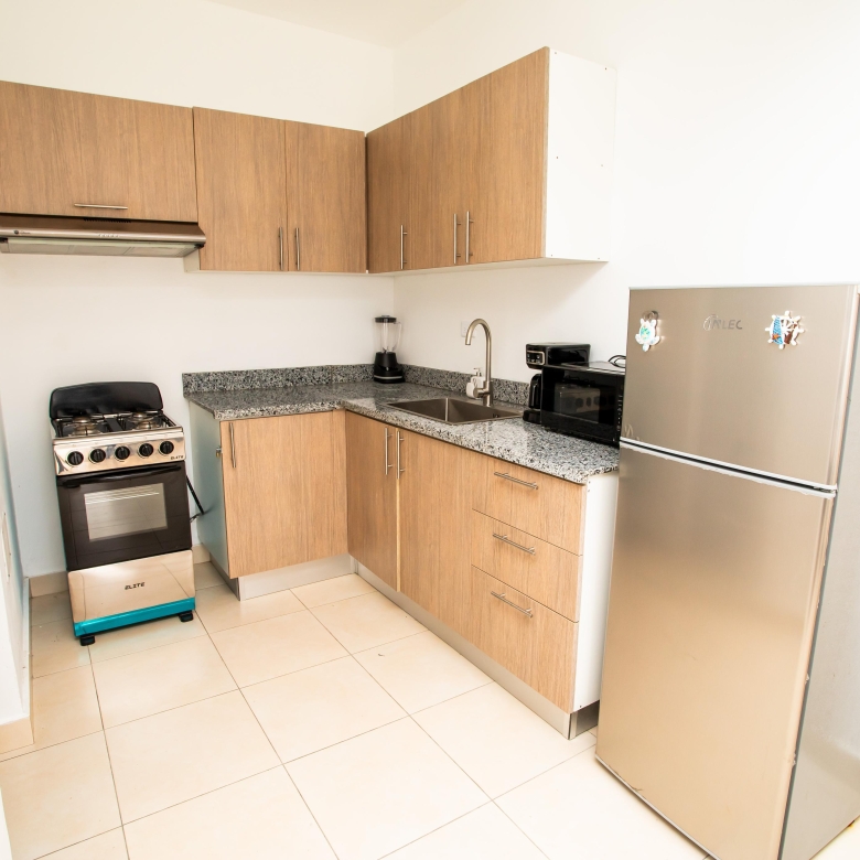 Apartamento amueblado con piscina en Puerto Plata