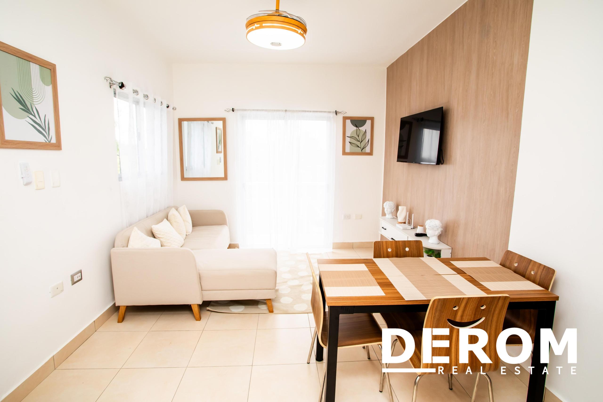 Apartamento amueblado con piscina en Puerto Plata