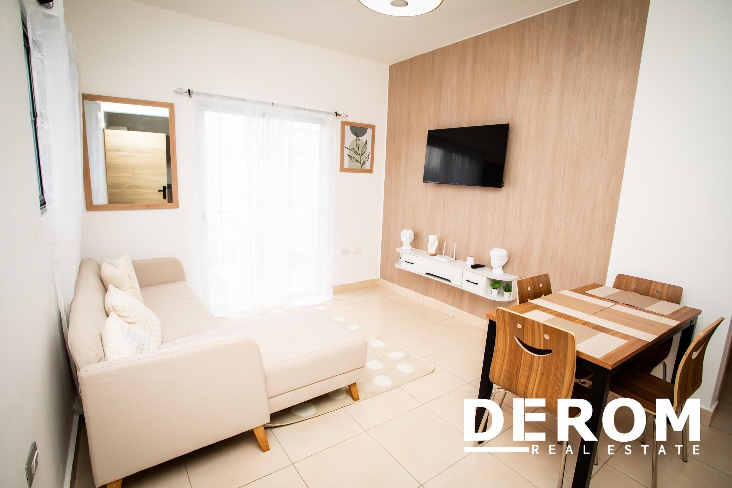Apartamento amueblado con piscina en Puerto Plata
