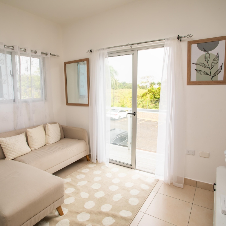 Apartamento amueblado con piscina en Puerto Plata
