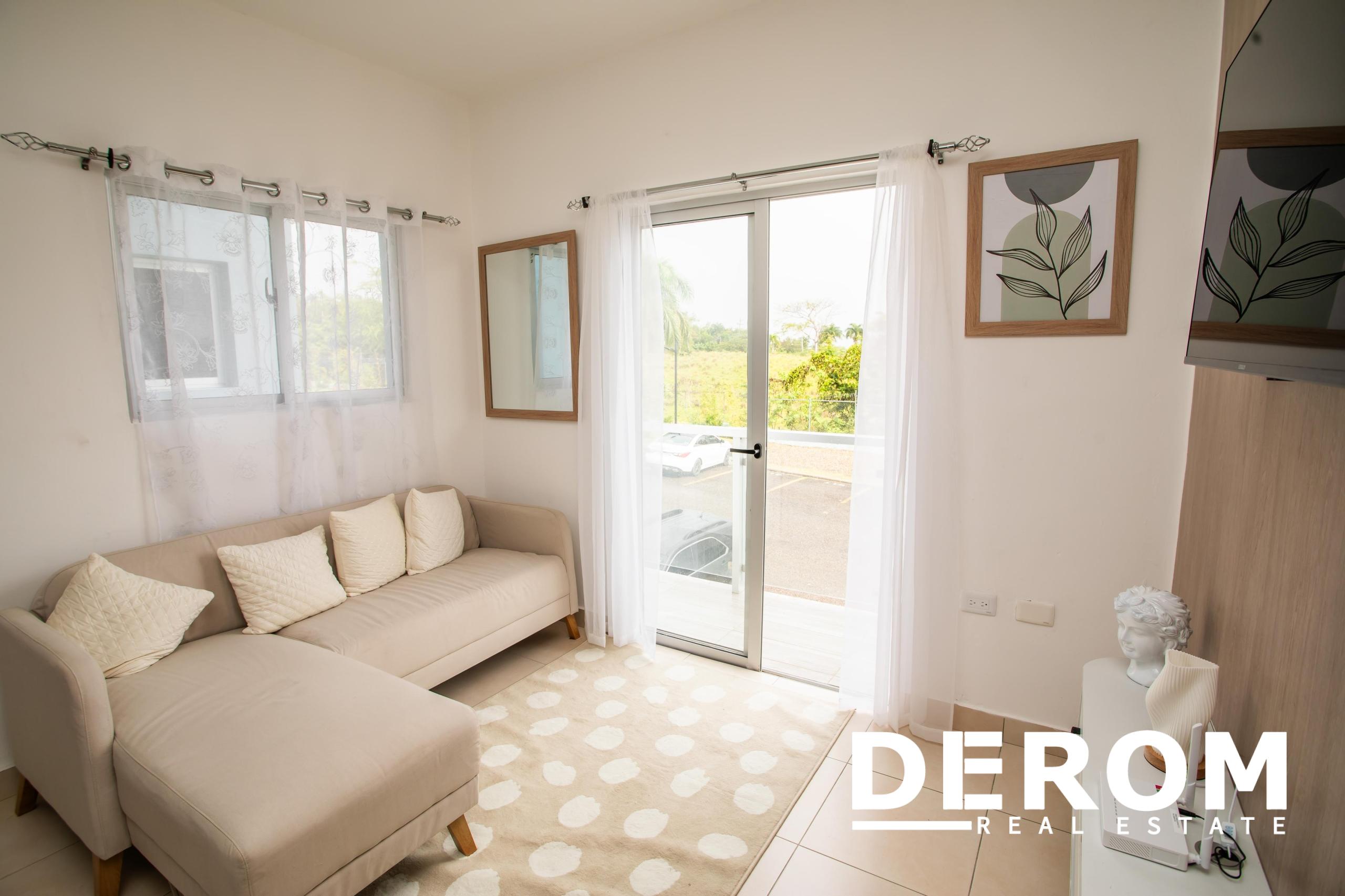 Apartamento amueblado con piscina en Puerto Plata