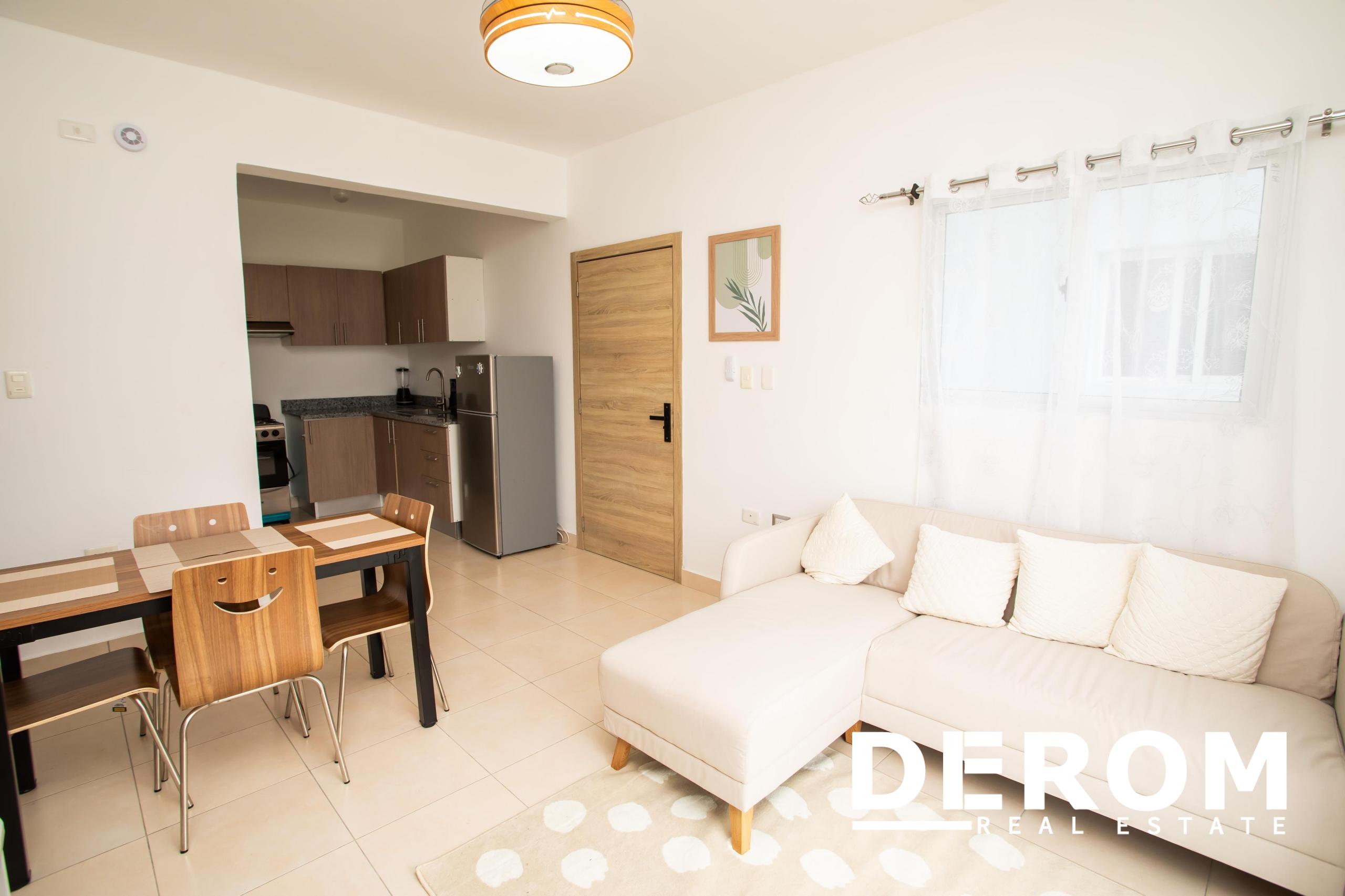 Apartamento amueblado con piscina en Puerto Plata