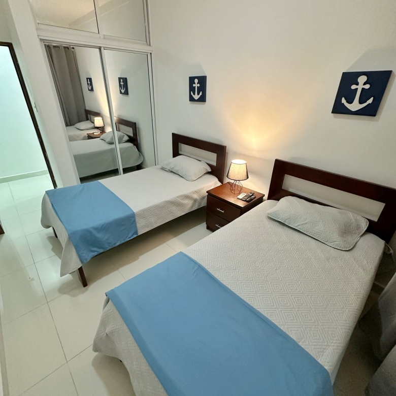 Apartamento en renta en Puerto Plata con balcón privado