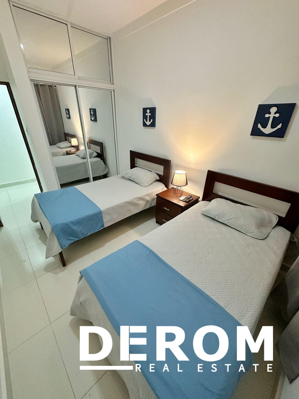 Apartamento en renta en Puerto Plata con balcón privado