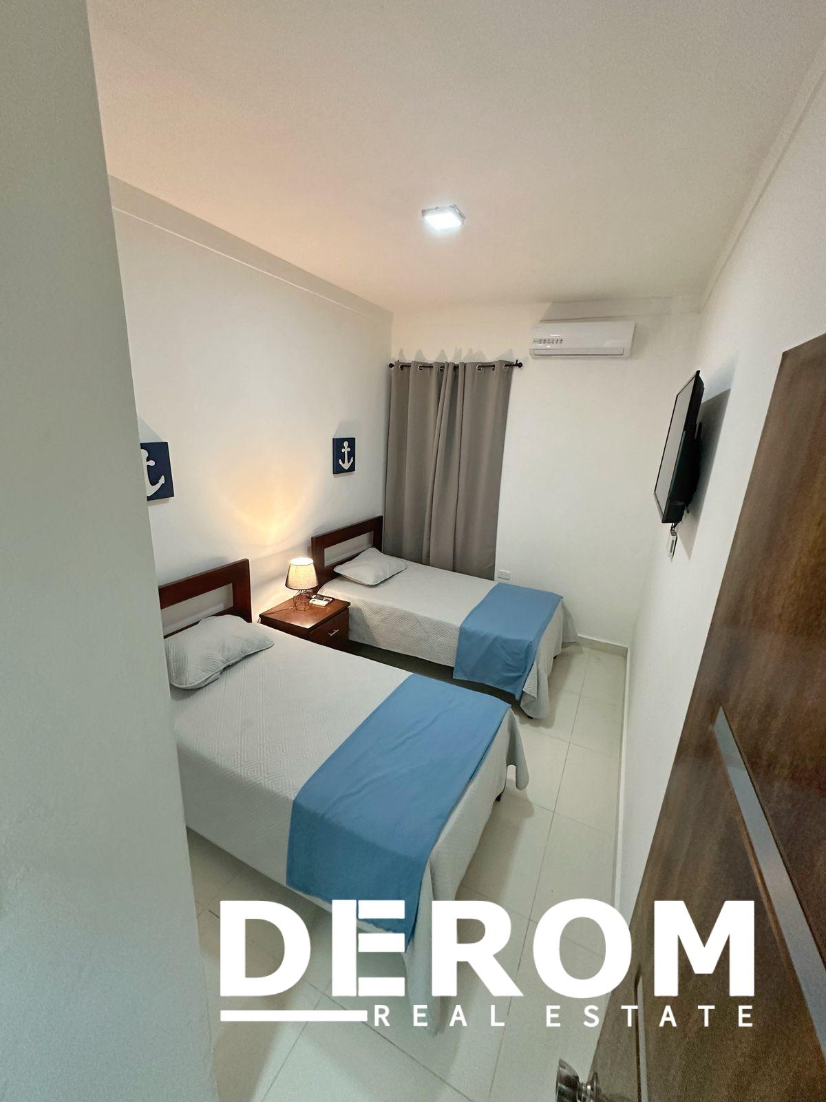 Apartamento en renta en Puerto Plata con balcón privado