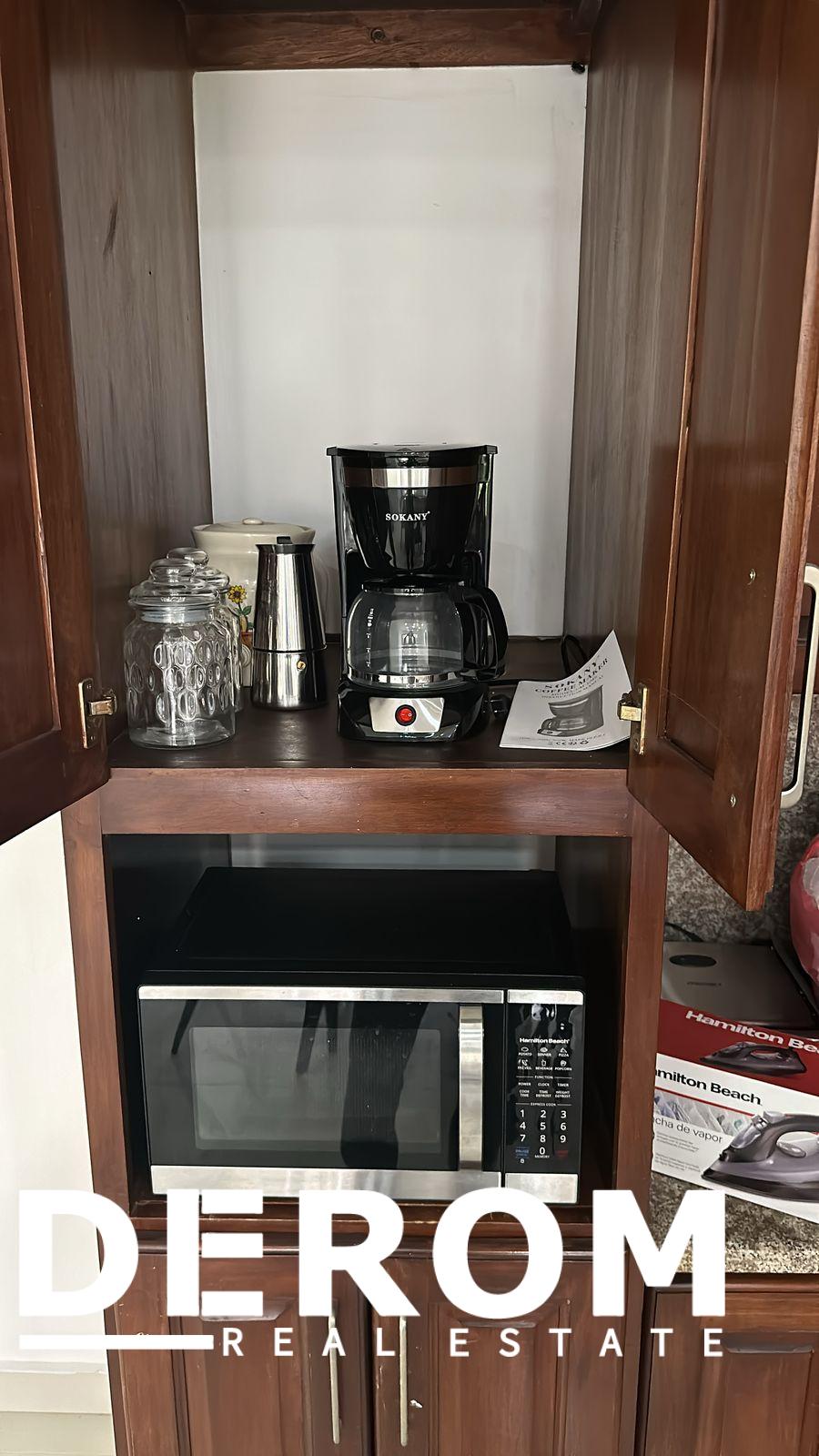 Apartamento en renta en Puerto Plata con balcón privado