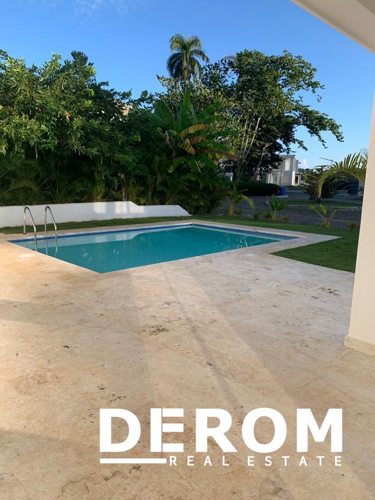casa en renta con piscina en Puerto Plata