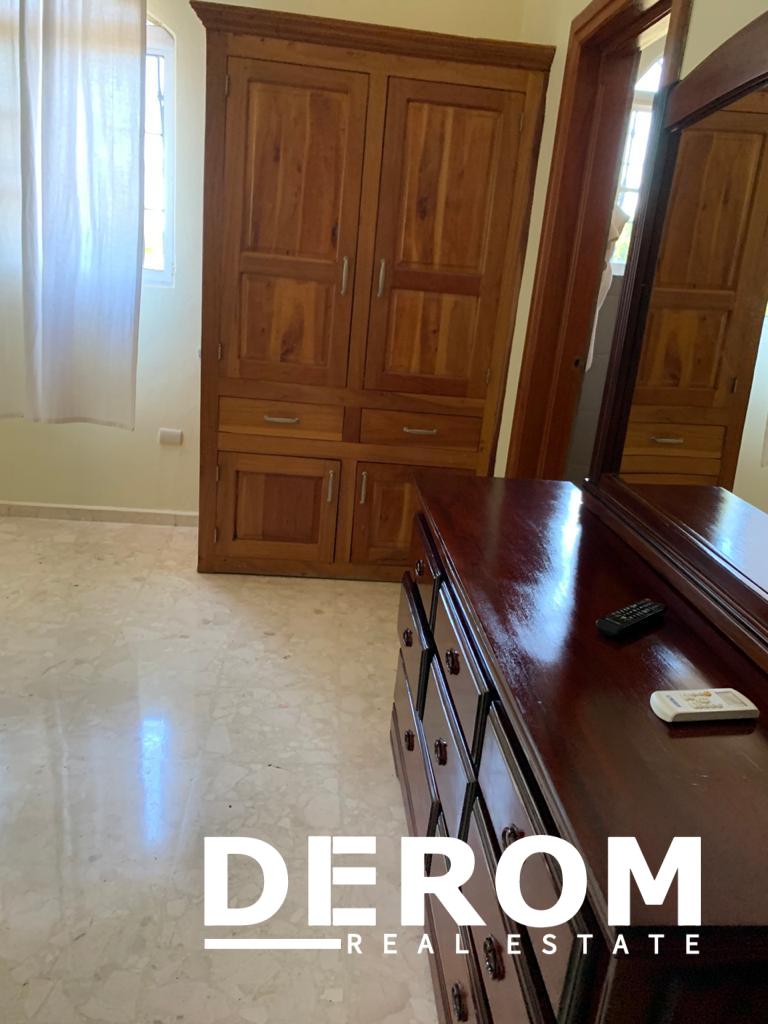Casa amueblada en renta en Urbanización Bayardo Puerto Plata