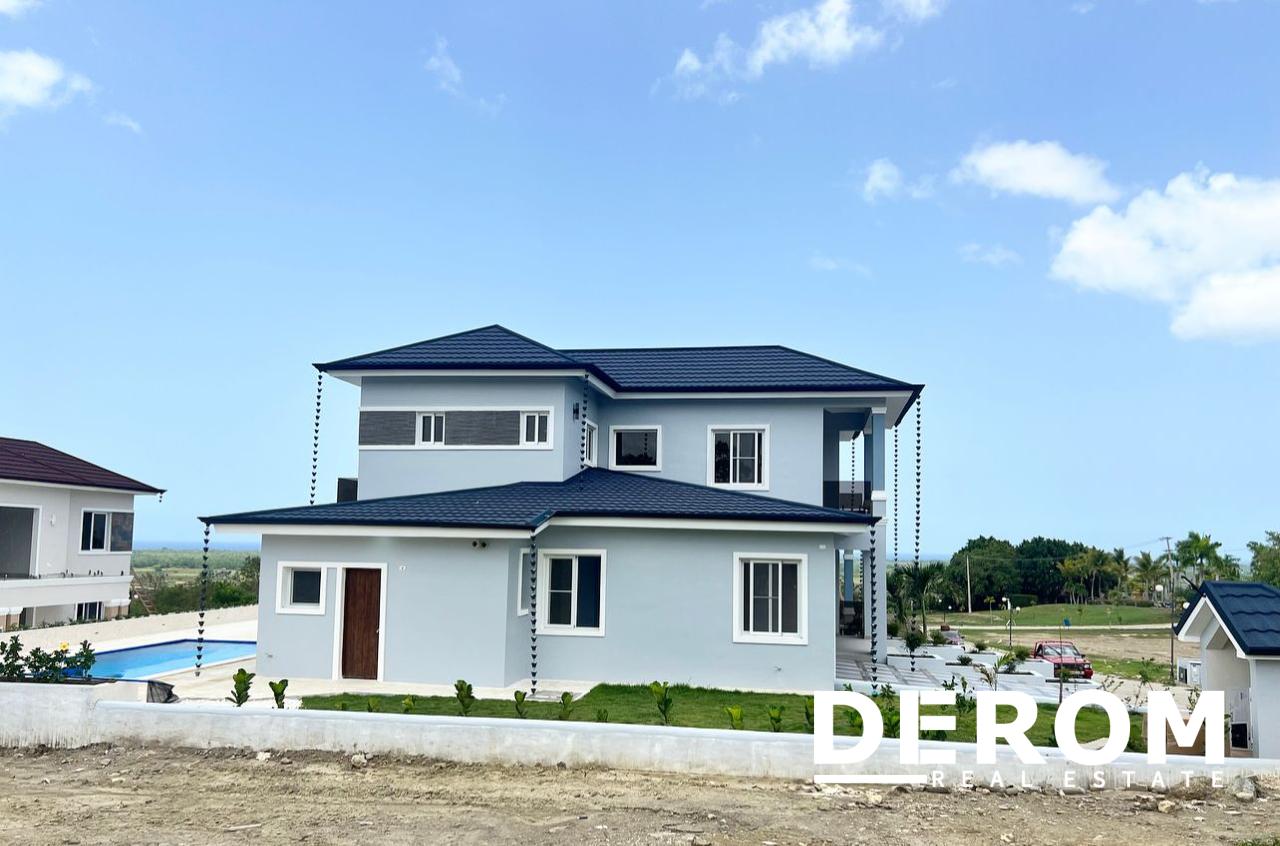 Casa de lujo con piscina y vista al mar en venta en Puerto Plata
